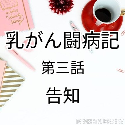 第3話 30代子なし主婦乳がん闘病記 告知された時の状況と気持ち